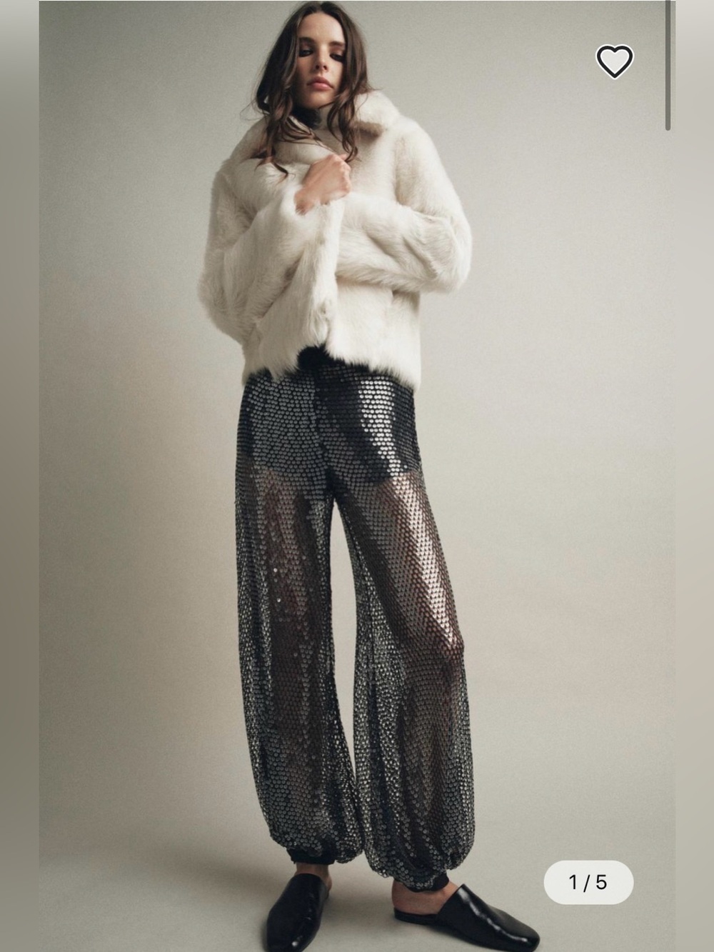 🔥🔥Zara  Sequin Harem Pants